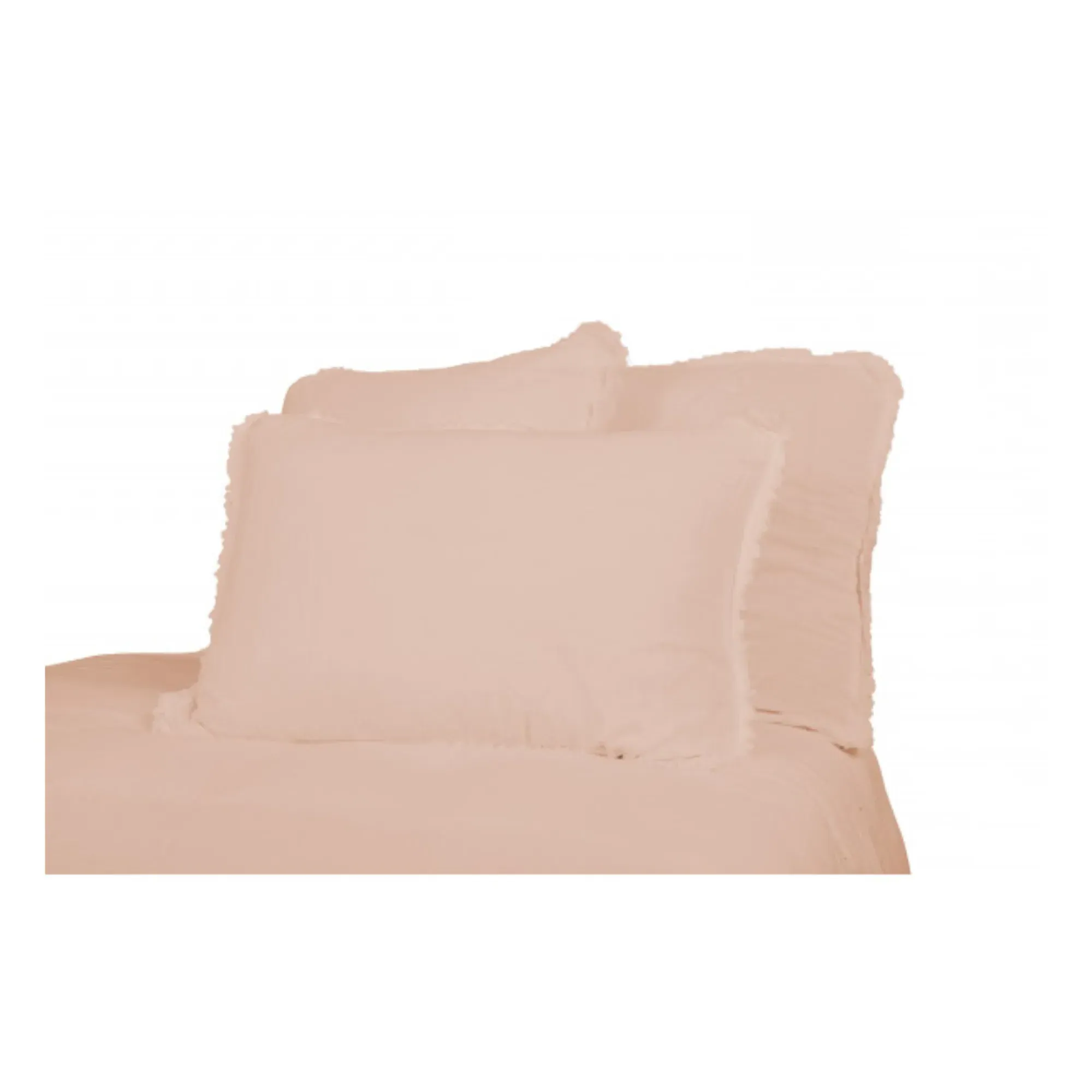 Katni Fringed Pillowcase - Russet, Cotton Voile alternate view