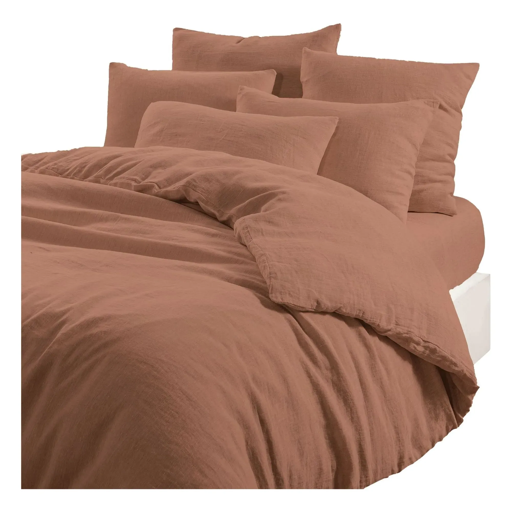 Leria Pillowcase - Mocaccino, Linen product