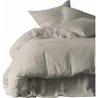 Mykonos Fitted Sheet - Linen, Cotton Gauze alternate view
