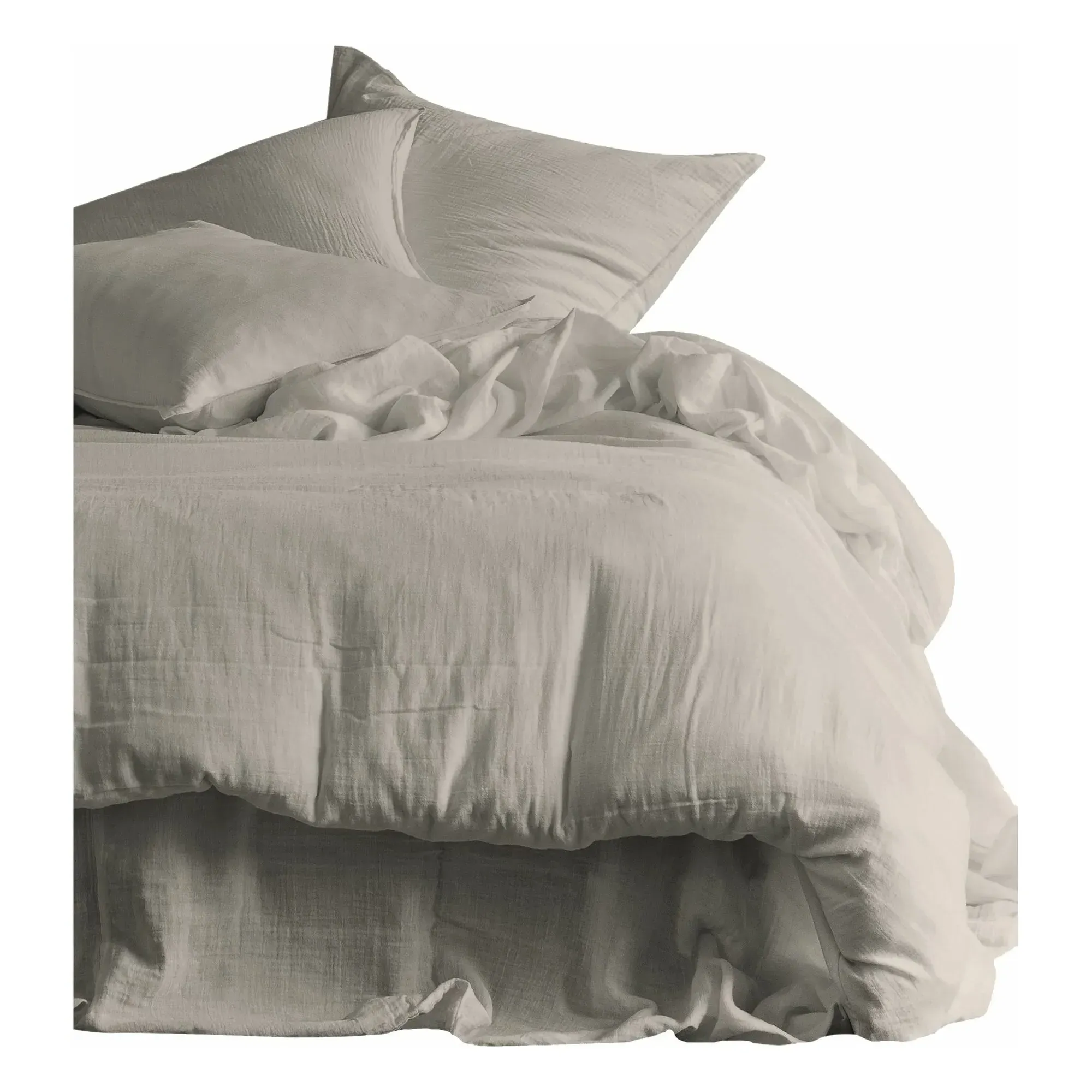 Mykonos Fitted Sheet - Linen, Cotton Gauze product