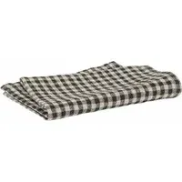 Piana II Gingham Napkin - Carbon, Linen Cotton alternate view