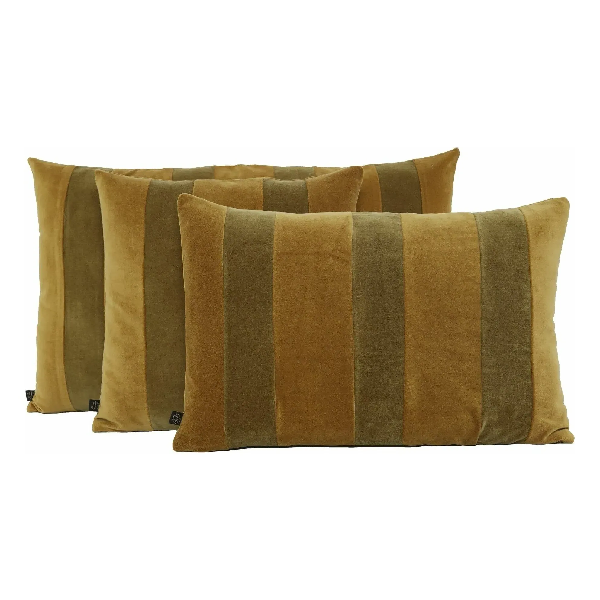 Rio Velvet Cushion Cover - Gold, Cotton product