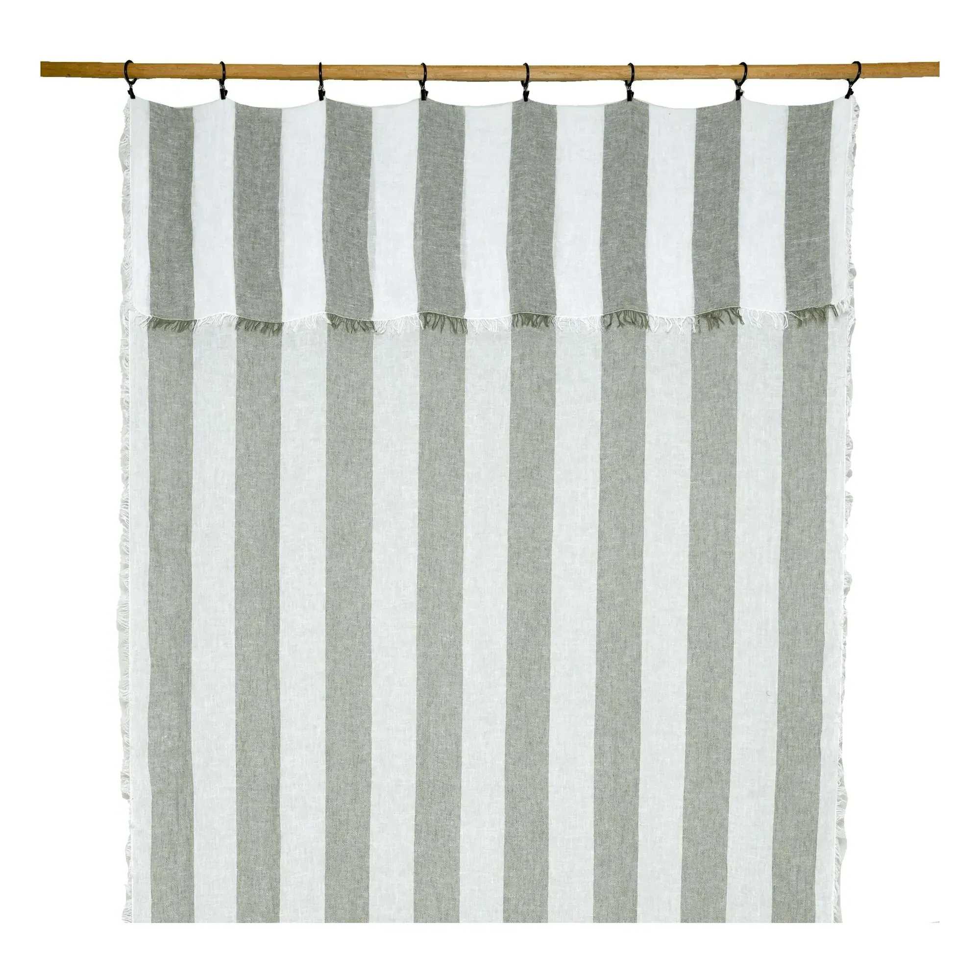 Turin Curtain - Khaki, Linen product