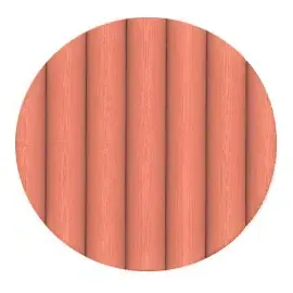 Lola Wall Coat Hook - Coral, Solid Oak product