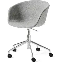 AAC53 Office Chair Chrome Base - Light Grey, Polypropylene alternate view