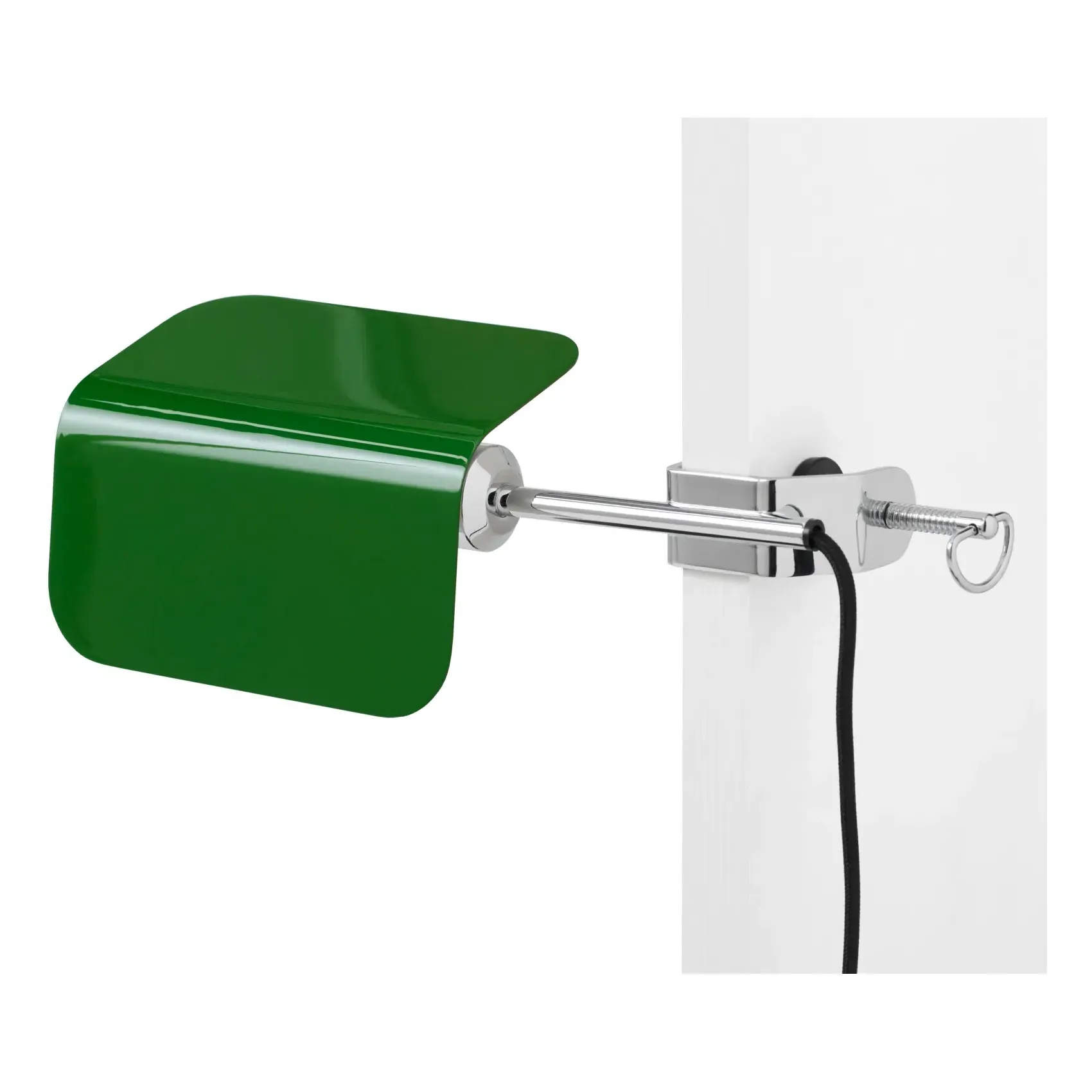 Apex Clip-On Lamp - Emerald Green, Steel product