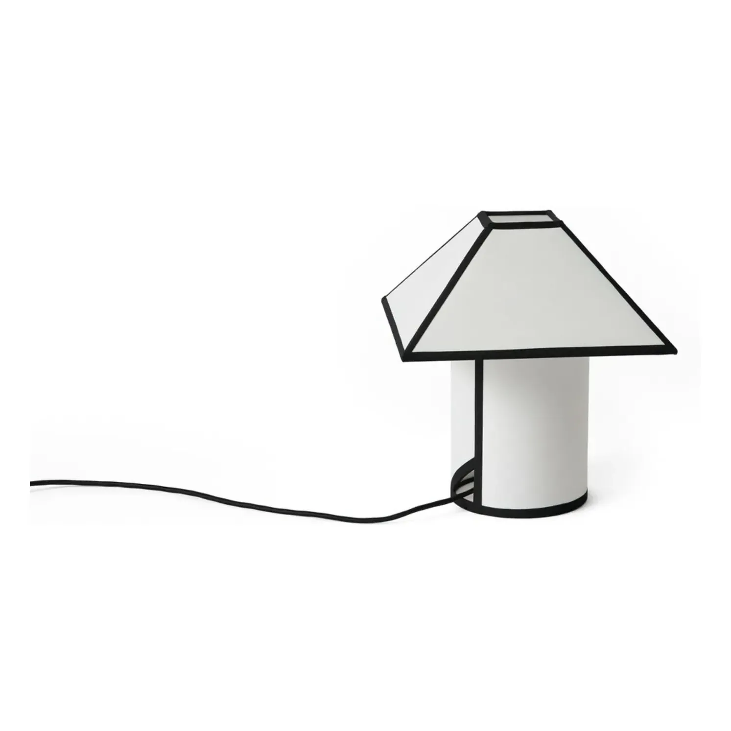 Ava Table Lamp - White, ECOPET Paper product