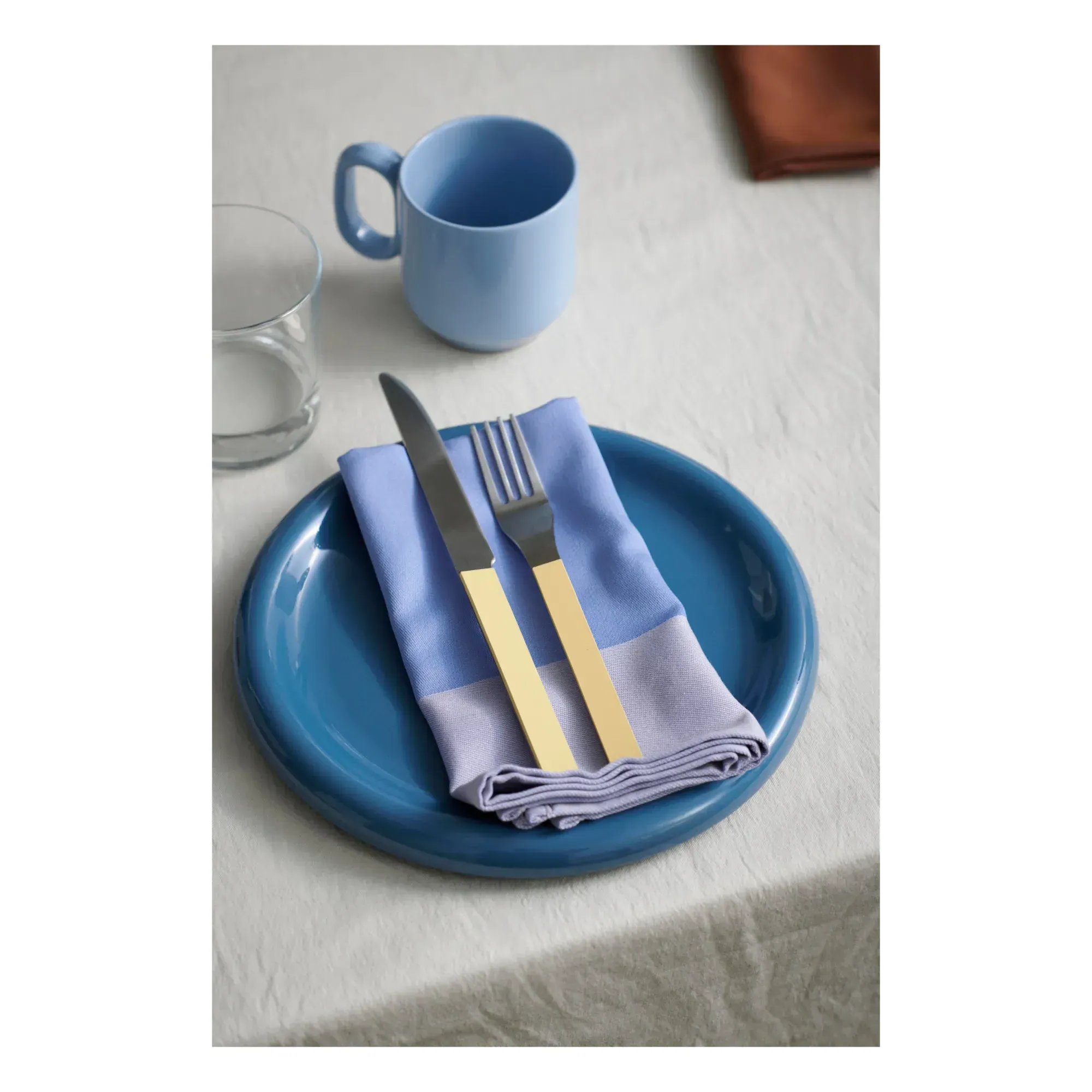 Barro by Rui Pereira Cups Set of 2 - Light Blue, Terracotta alternate view