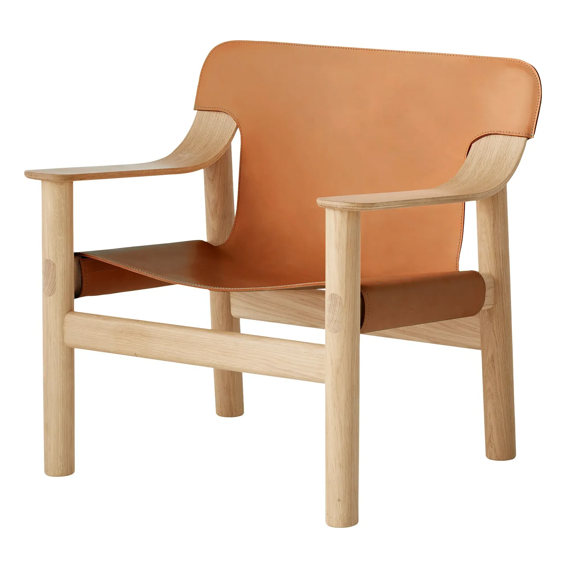 Bernard Armchair by Shane Schneck - Cognac, Leather product