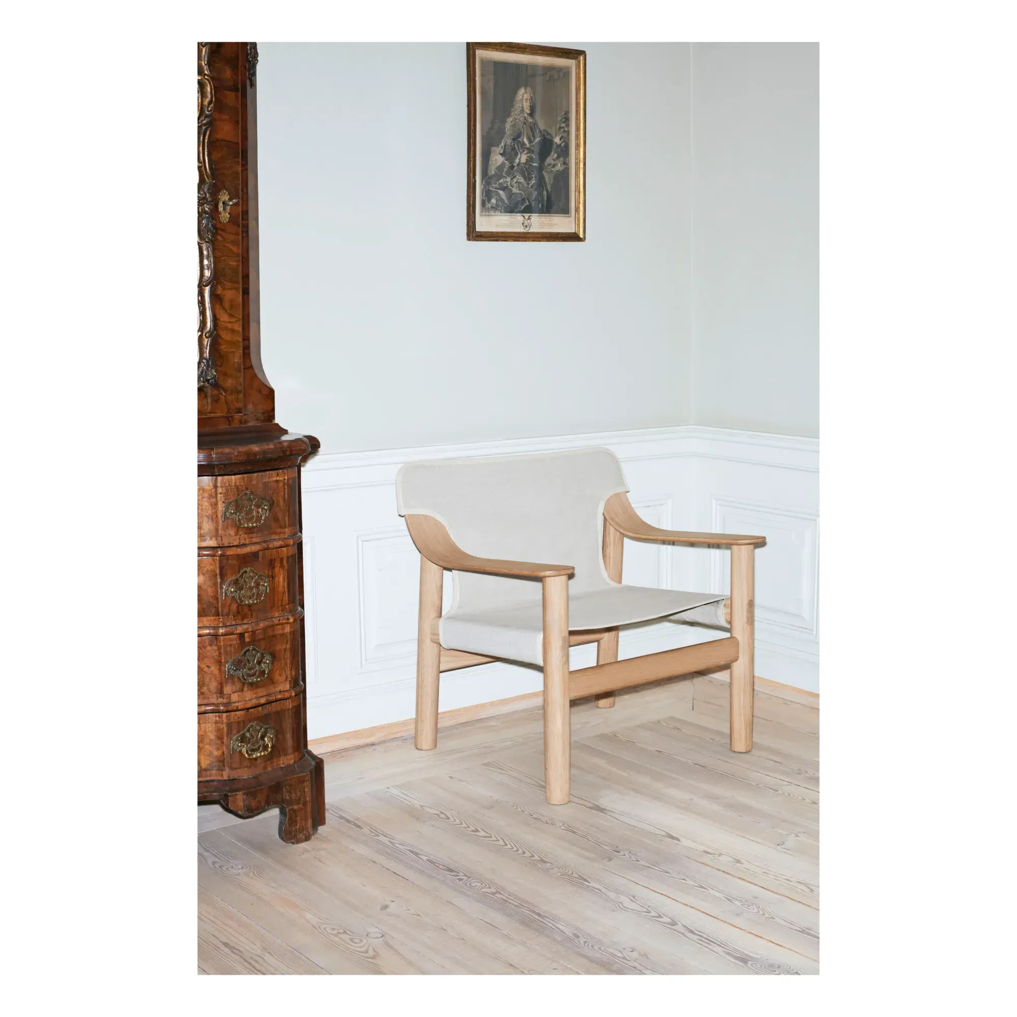 Bernard Armchair by Shane Schneck - Natural, Oak alternate view