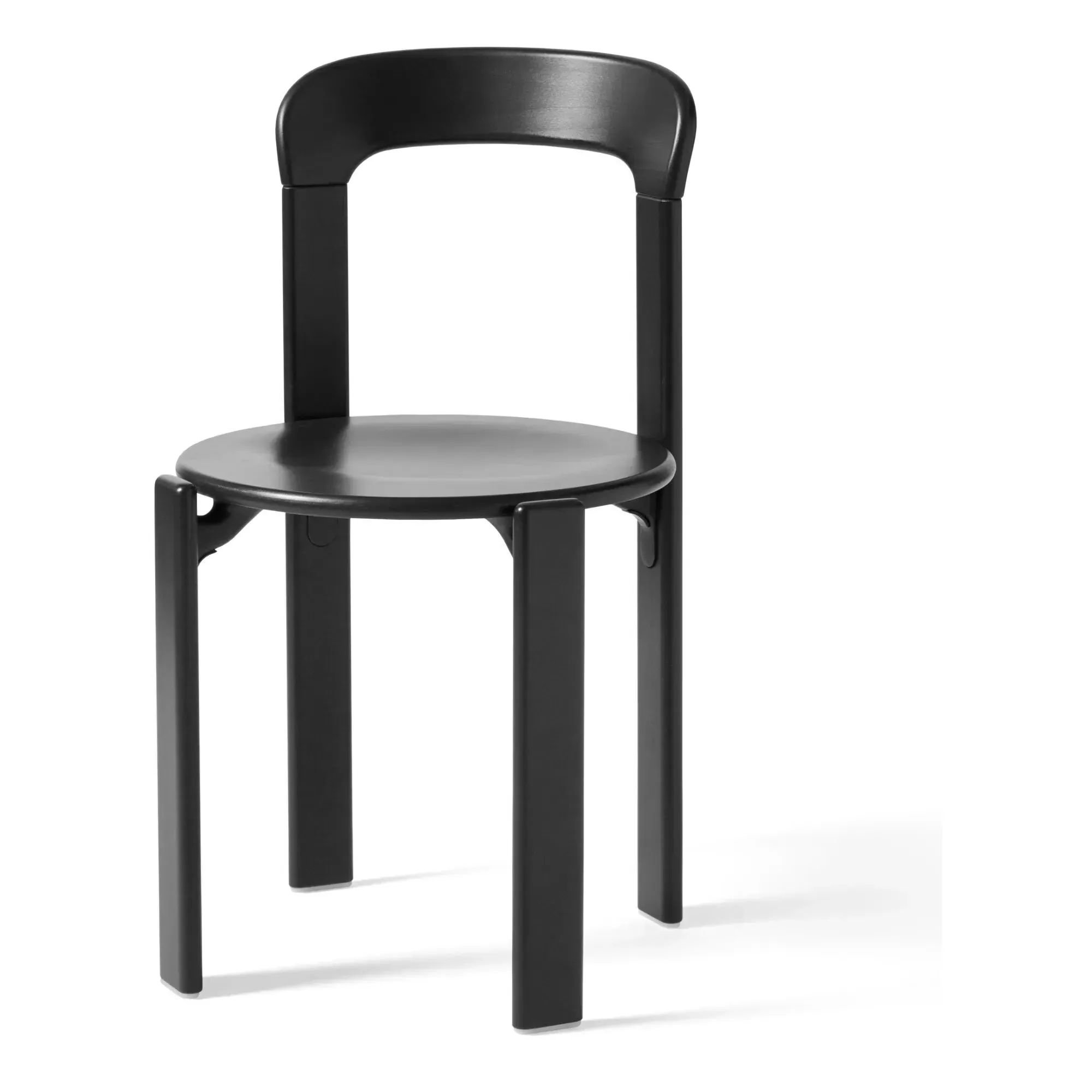 Bruno Rey Rey Stacking Chair - Black, Beech Wood product