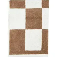 Check Bath Mat - Cappuccino, Cotton alternate view