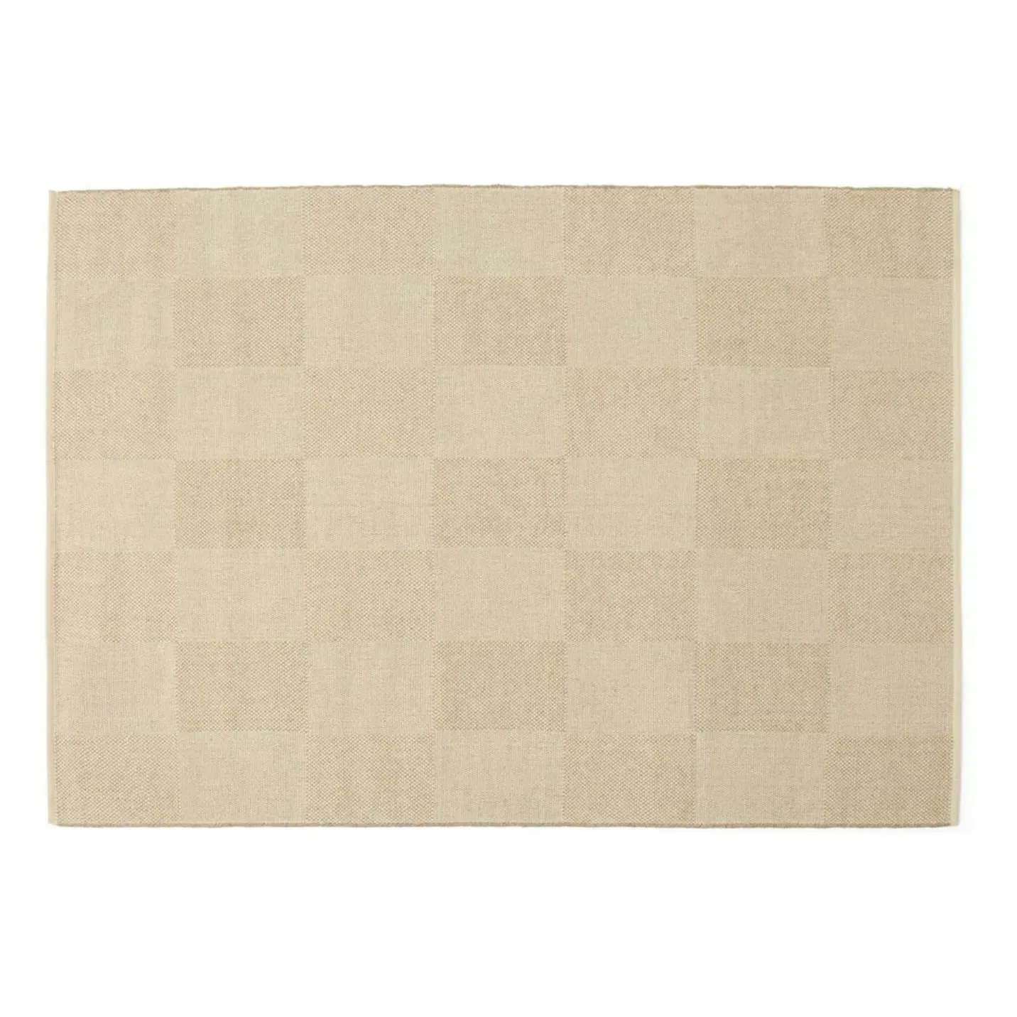 Check Mats Rug - Sand, Wool product