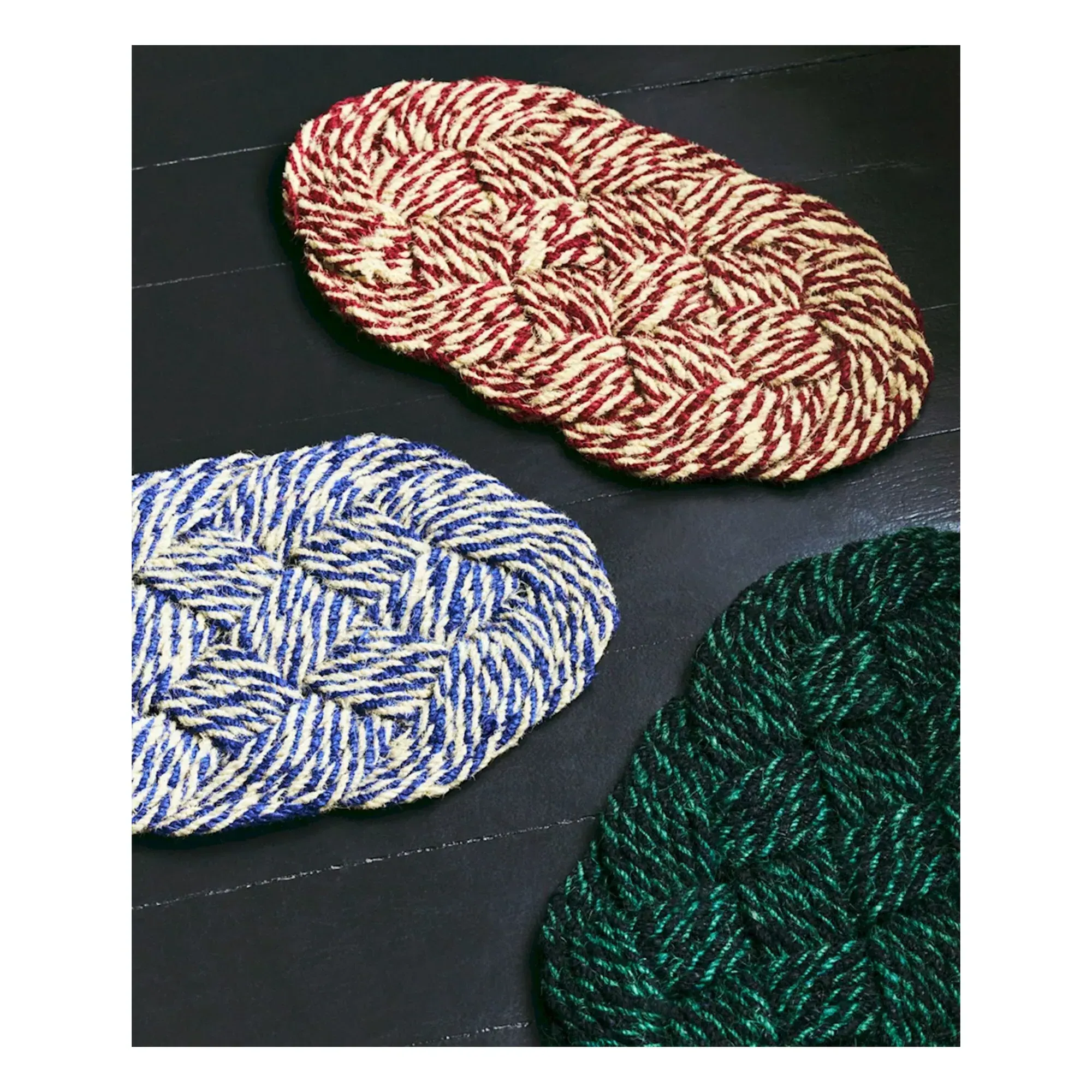 Coco Doormat - Burgundy, Coir alternate view
