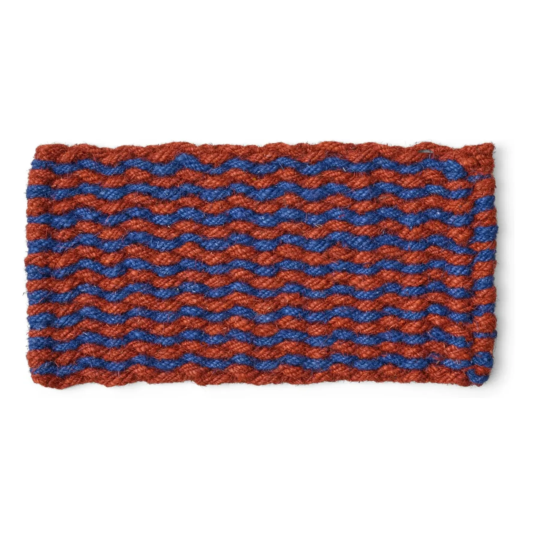 Coco Stripe Wave Doormat - Brown, Coir product