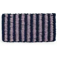 Coco Stripe Wide Doormat - Lavender, Coir alternate view