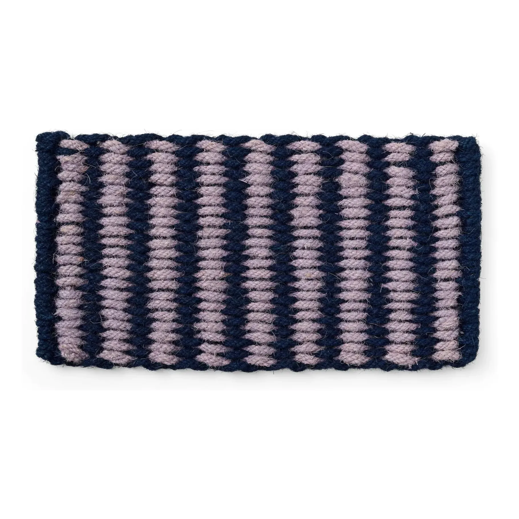 Coco Stripe Wide Doormat - Lavender, Coir product