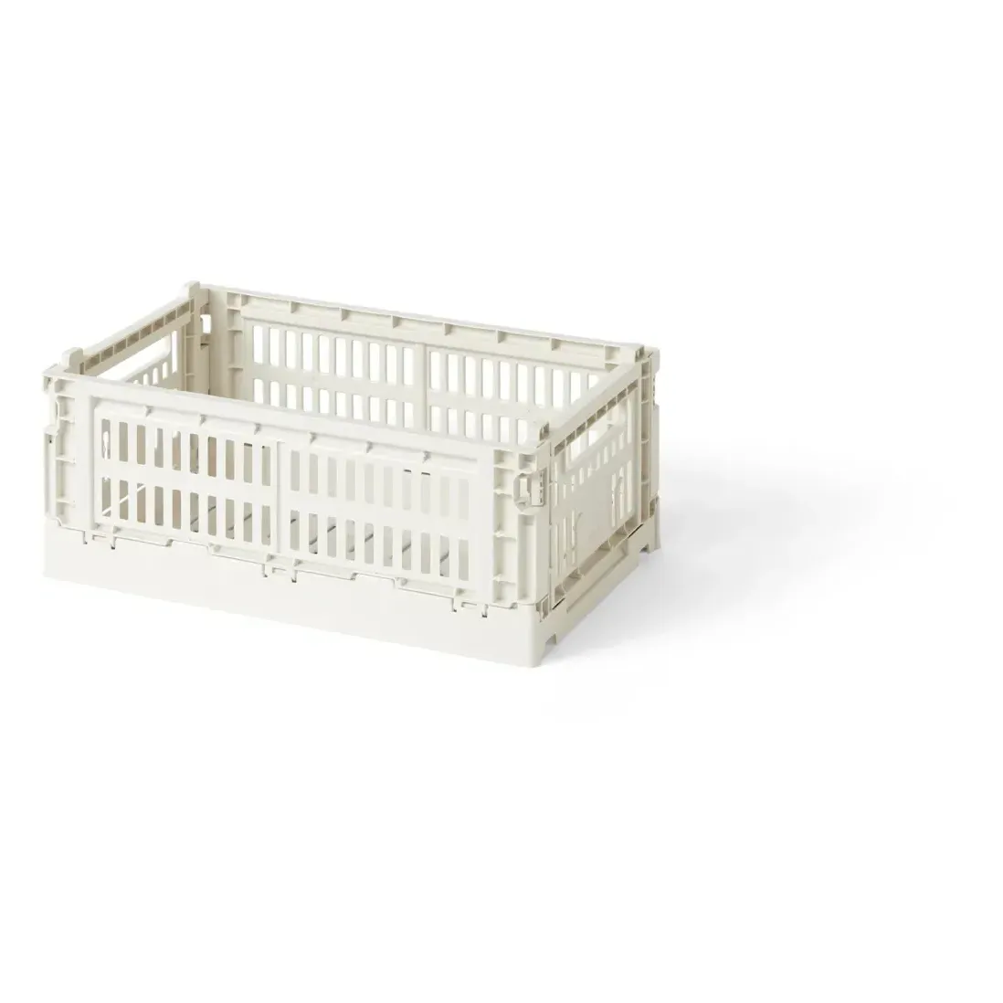 Collapsible Crate - Off-White, Recycled Polypropylene product