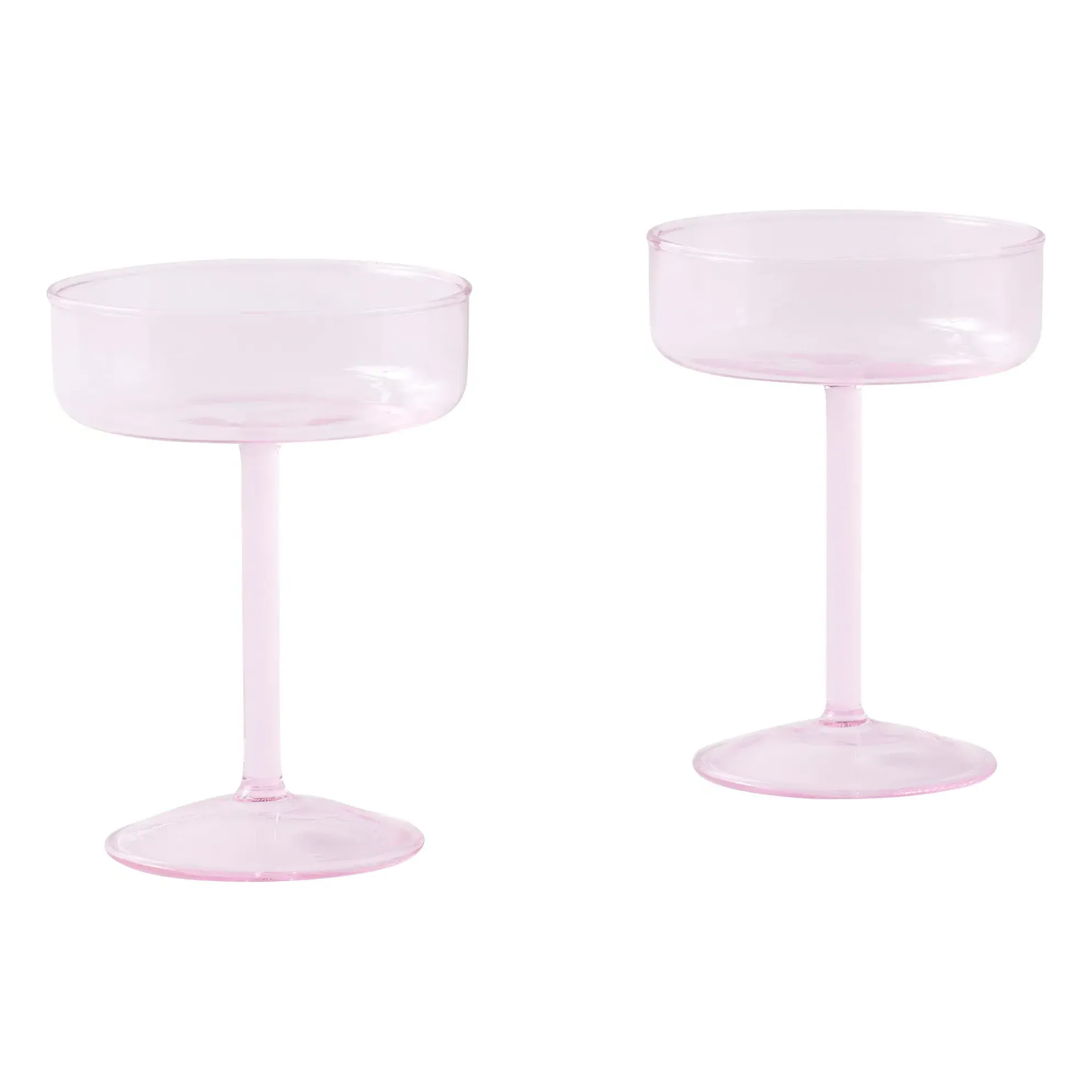 Coupe Tint Set of 2 Glasses - Pink, Borosilicate Glass product