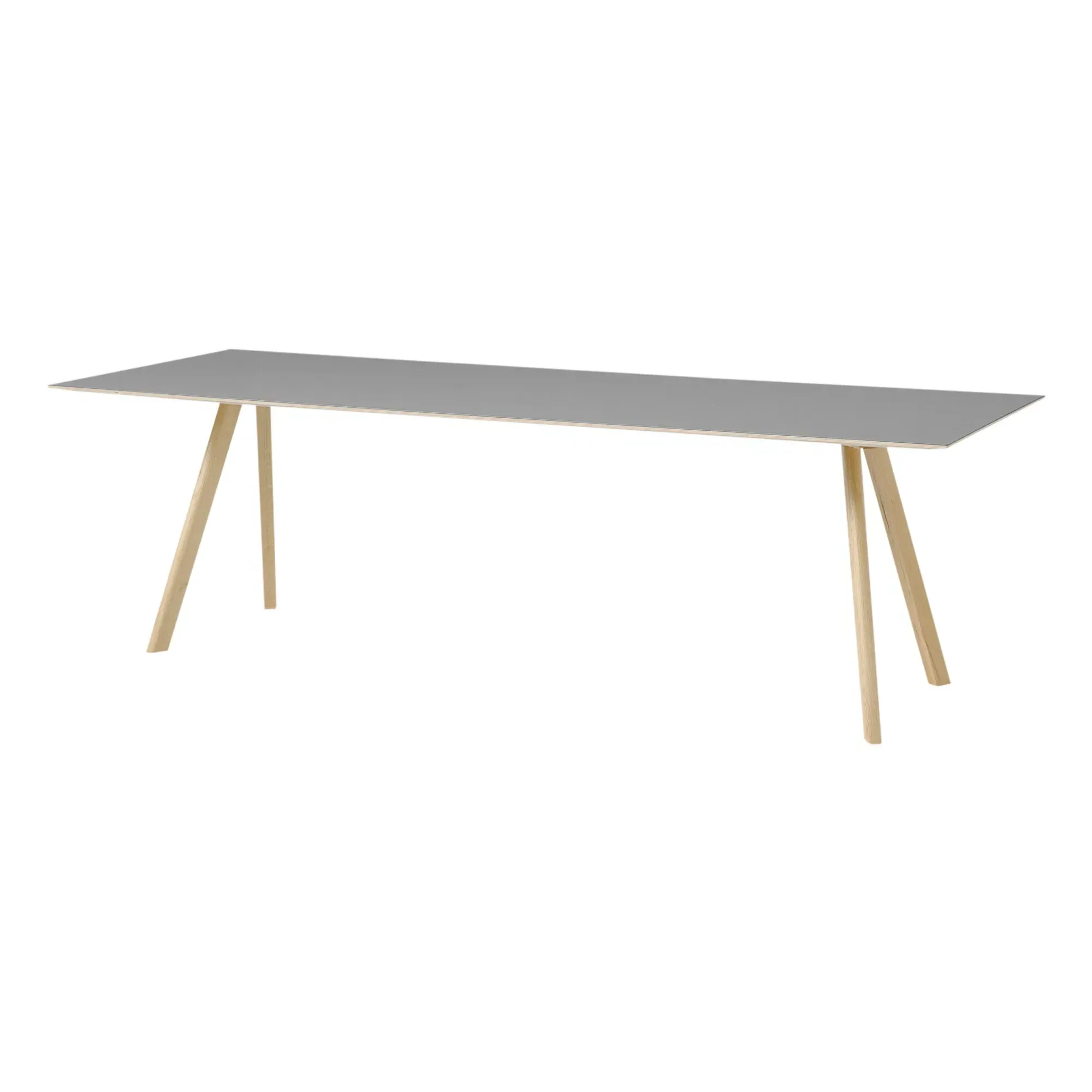 CPH30 Dining Table, Oak Base - Grey, Linoleum product