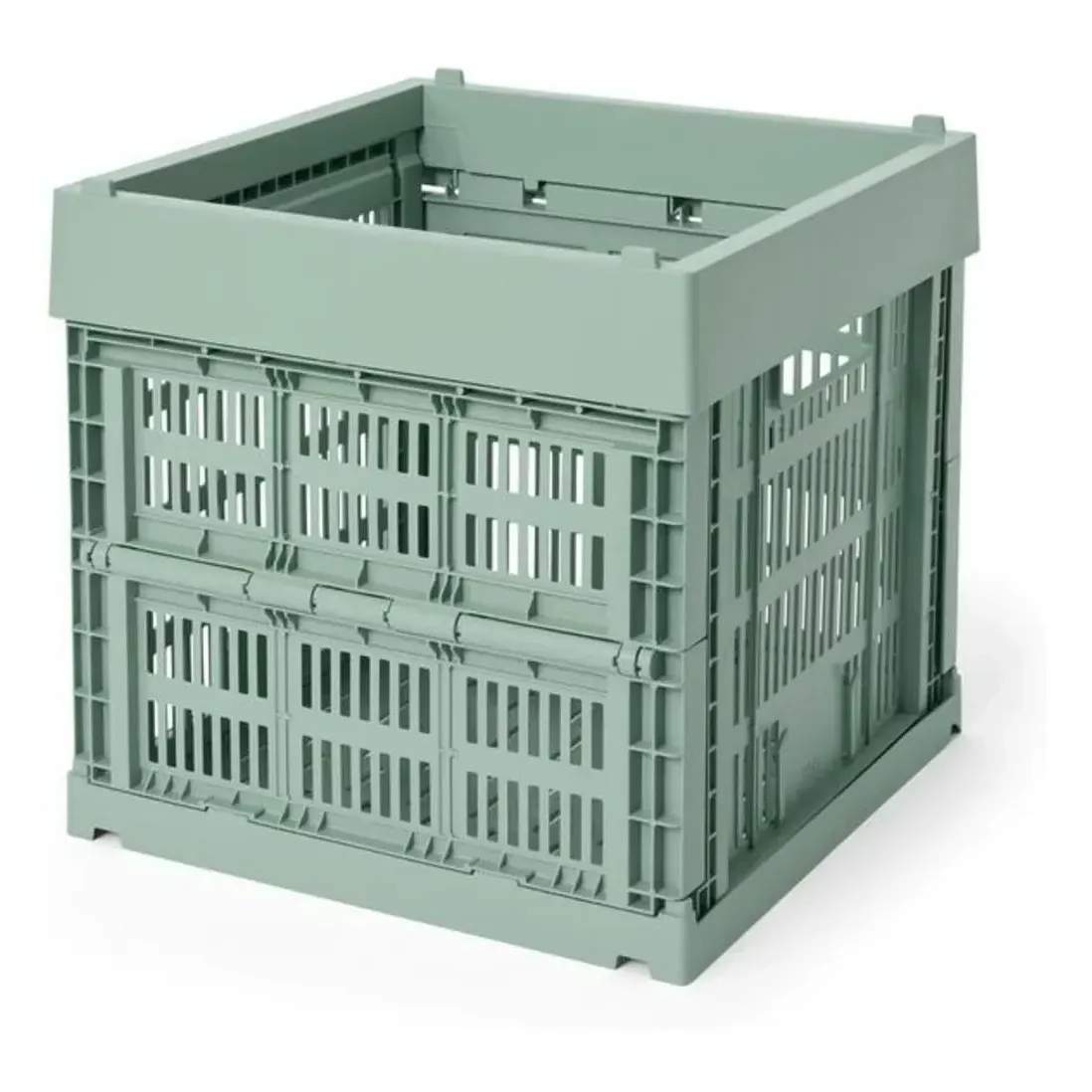 Crate Foldable Cube Storage Crate - Sage, Recycled PP product