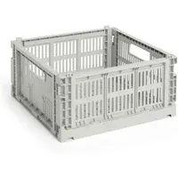 Crate Square Folding Crate - Grey, Recycled PP alternate view