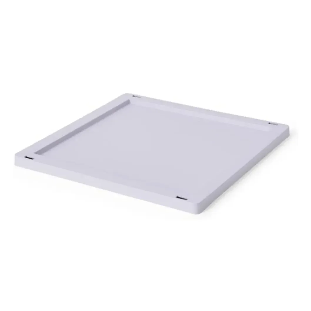 Crate Square Folding Crate Lid - Lavender, Recycled PP product