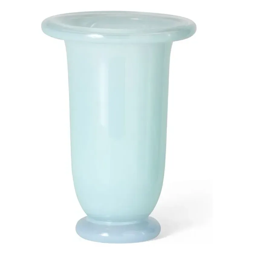 Empire Vase - Light Blue, Soda Glass product