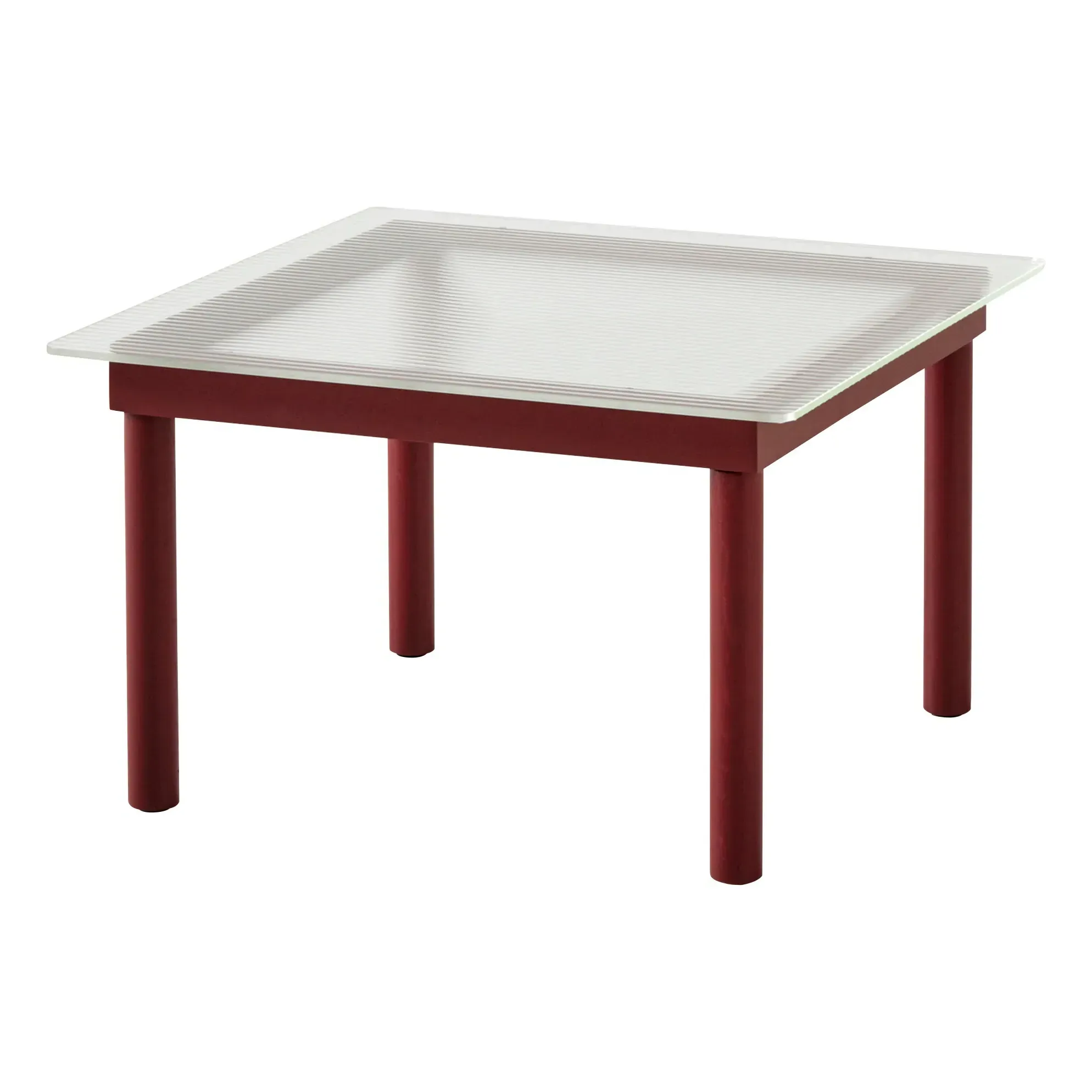Kofi Ribbed Glass Coffee Table - Oak product