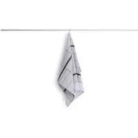 Linear Tea Towel - Lavender, Organic Cotton Linen alternate view
