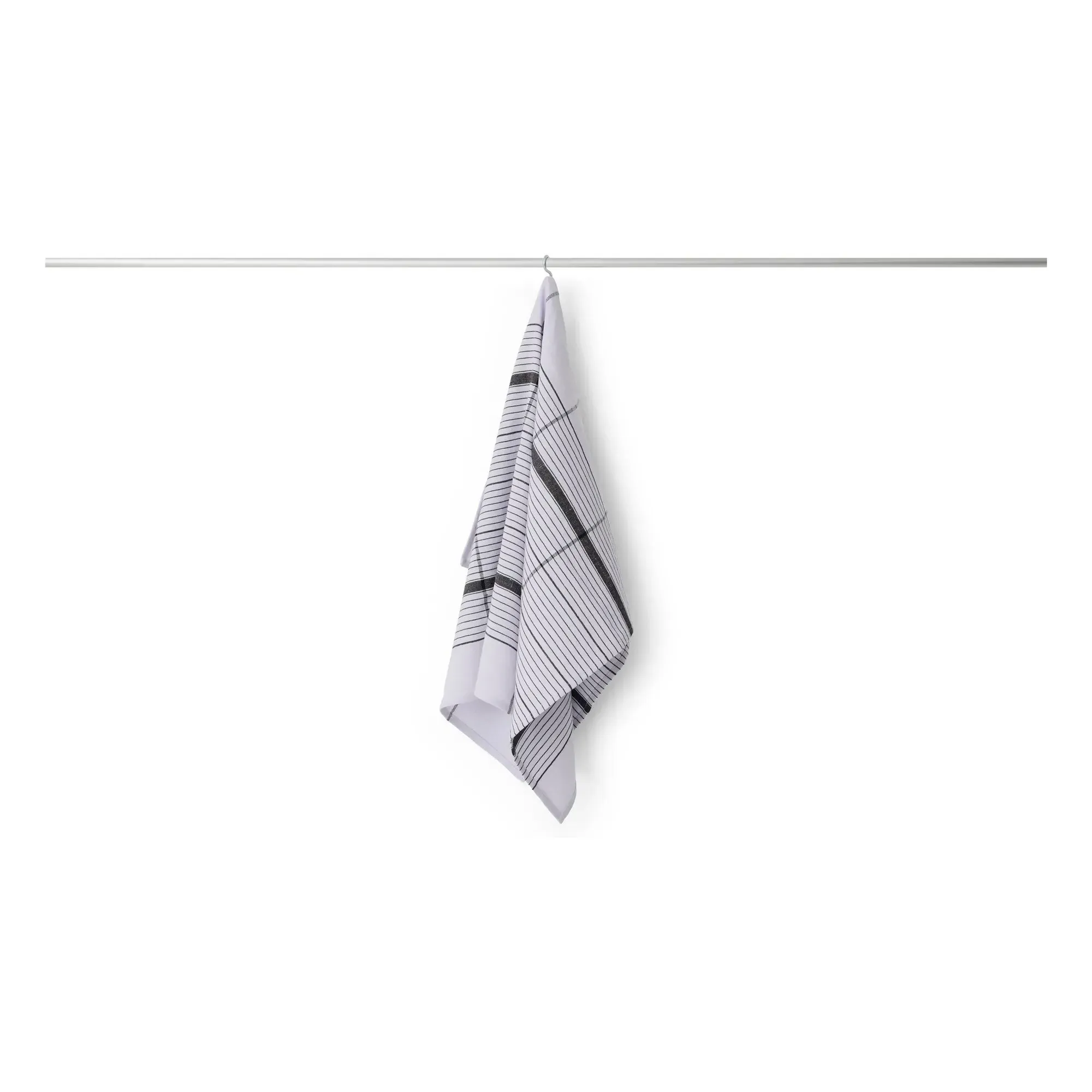 Linear Tea Towel - Lavender, Organic Cotton Linen product