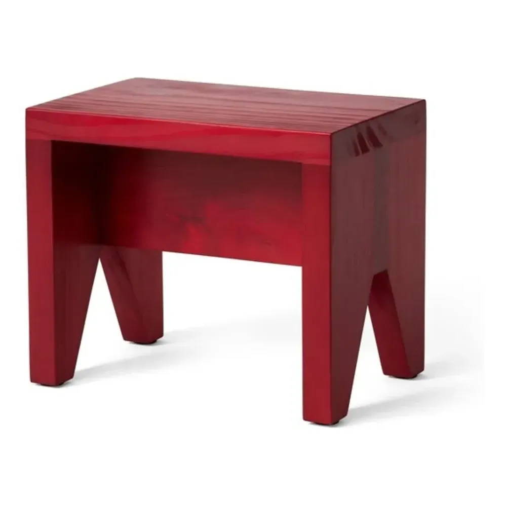Manolito Stool - Red, Pine product