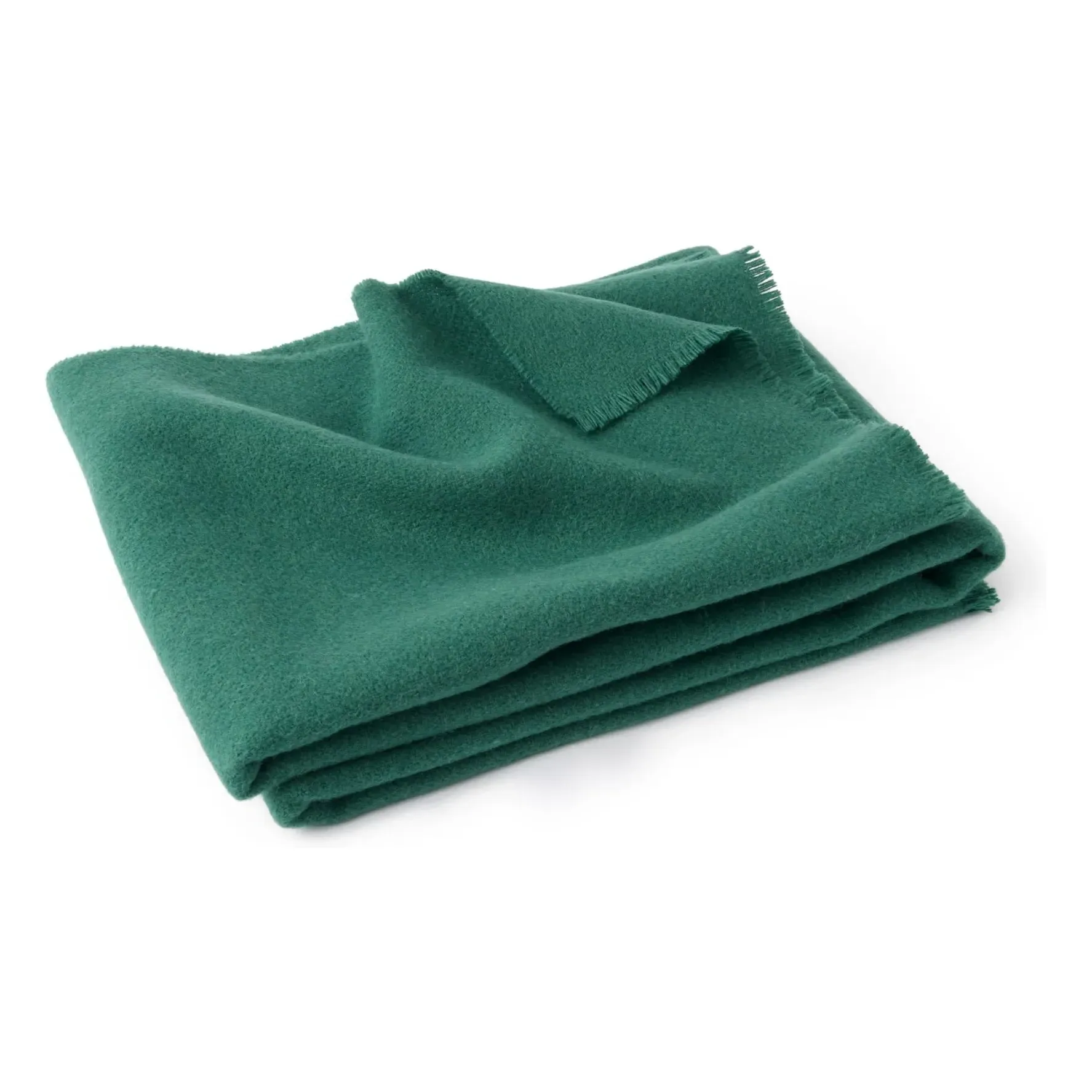 Mono Wool Throw - Green, Wool product