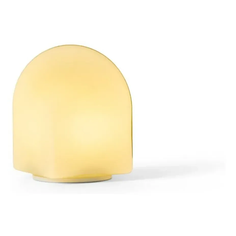 Parade Cordless Table Lamp - Off White, Glass alternate view