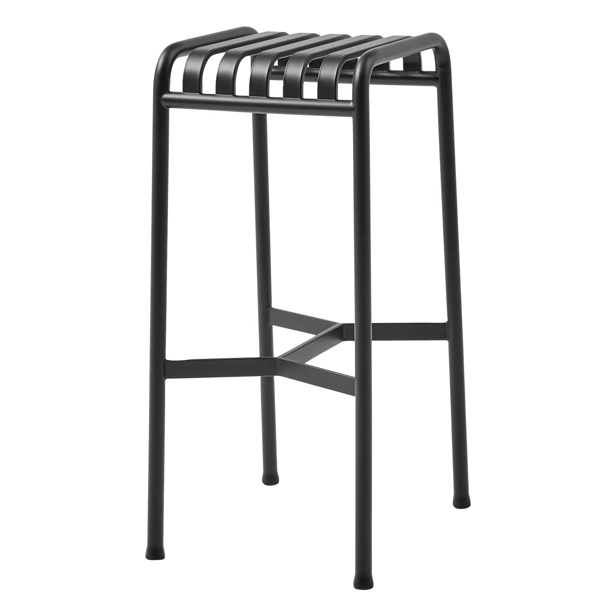 R&E Bouroullec Bar Stool - Charcoal Grey, Steel product