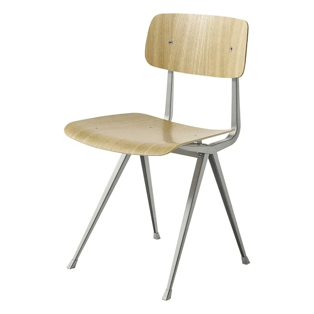 Result Chair by Friso Kramer & Wim Rietveld - Shiny Oak product
