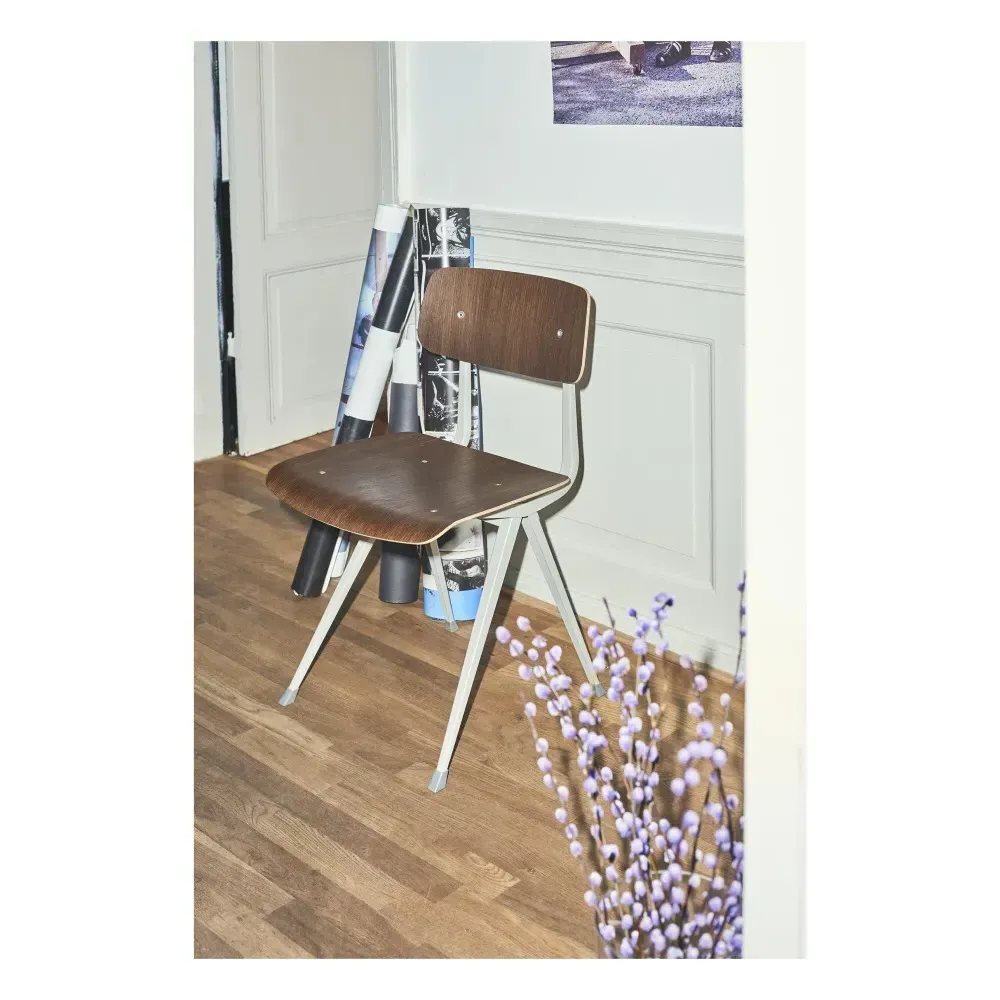 Result Smoked Oak Chair - Beige, Steel alternate view
