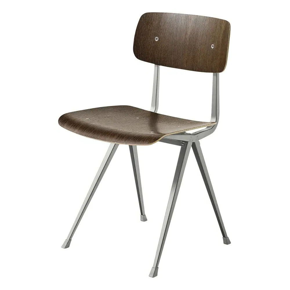 Result Smoked Oak Chair - Beige, Steel product