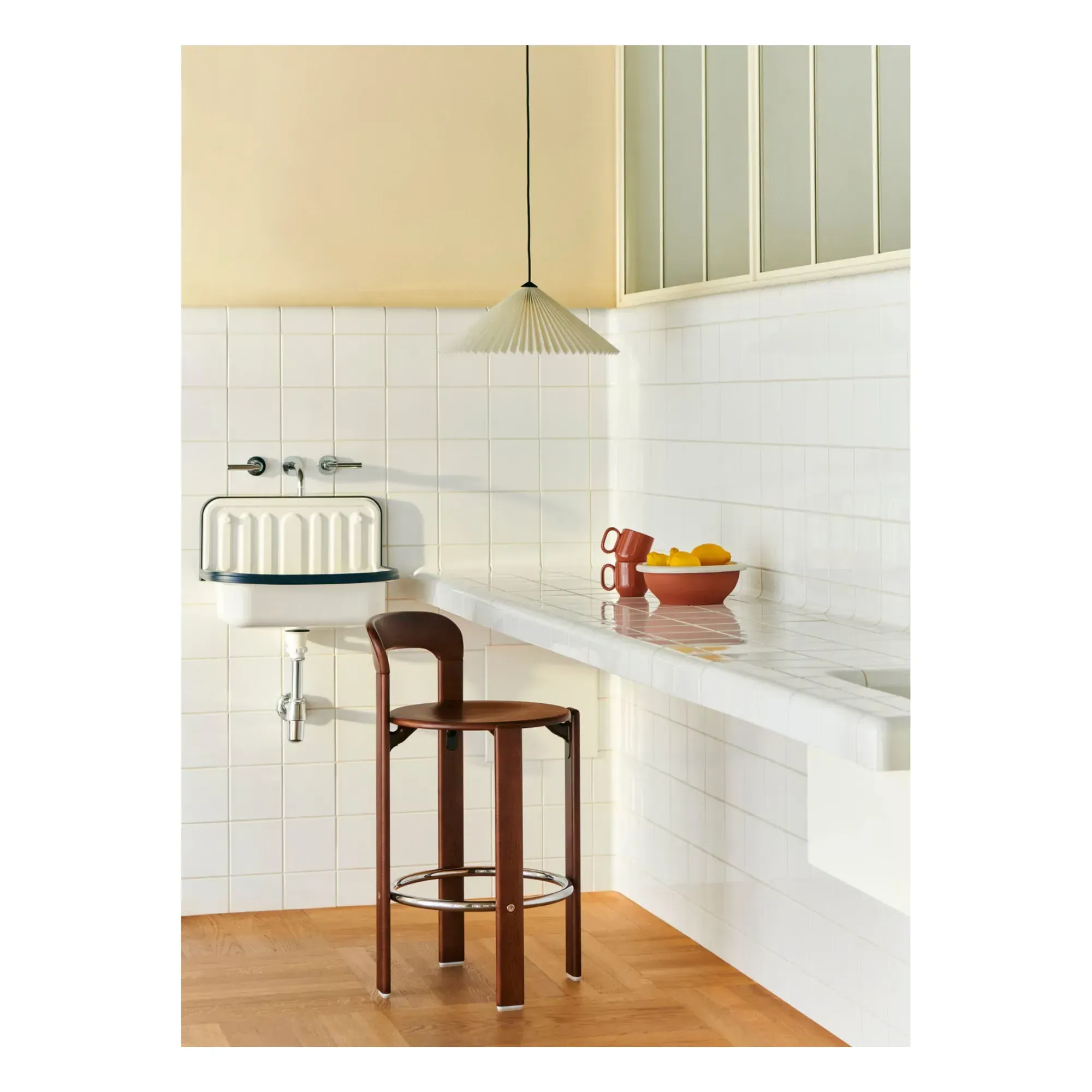 Rey Bar Stool 65 cm - Brown, Beech alternate view