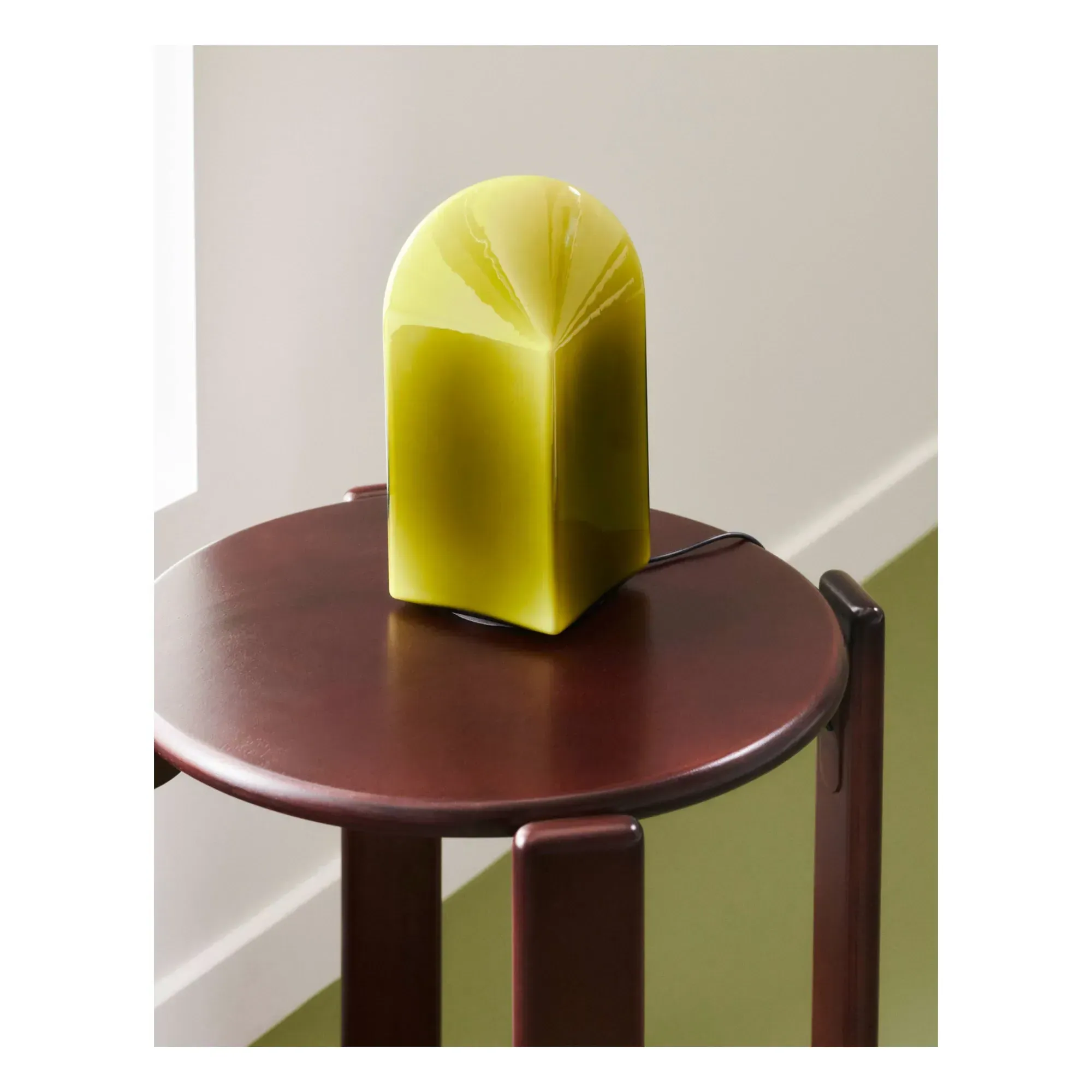 Rey Stool - Brown, Beech alternate view