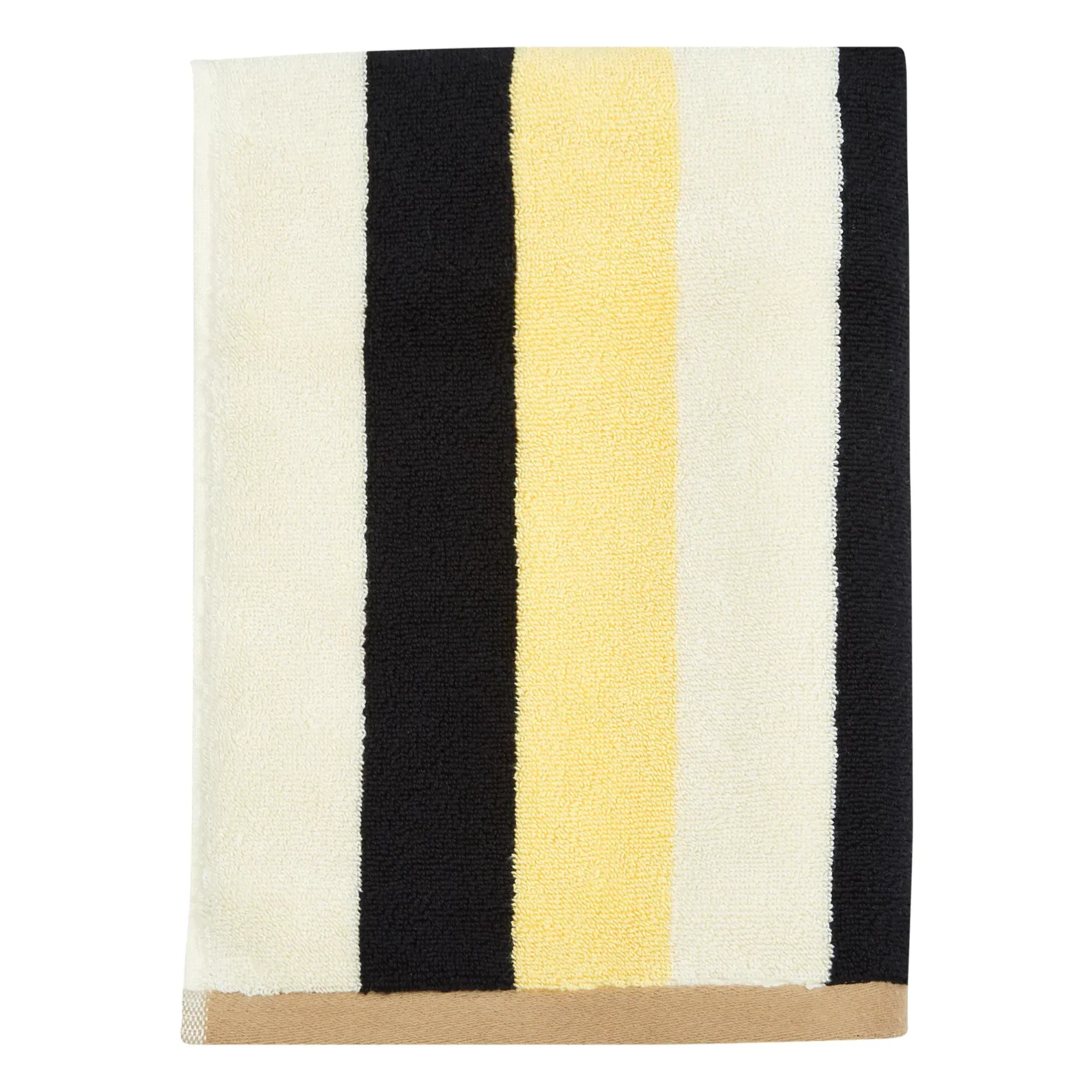 Stripe Print Bath Mat - Yellow, Cotton product