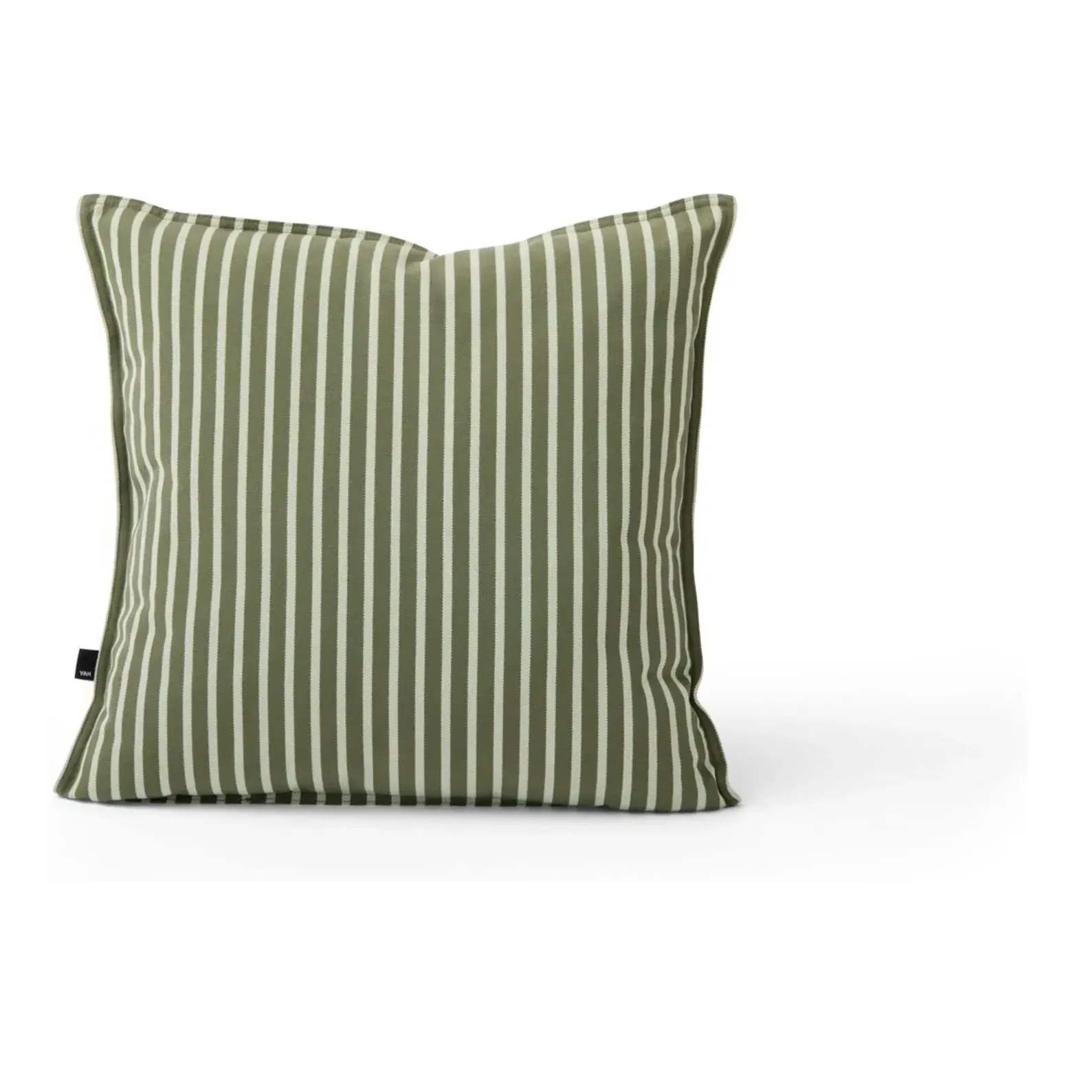 Terrazza Outdoor Striped Cushion - Olive, Recycled Polyester product