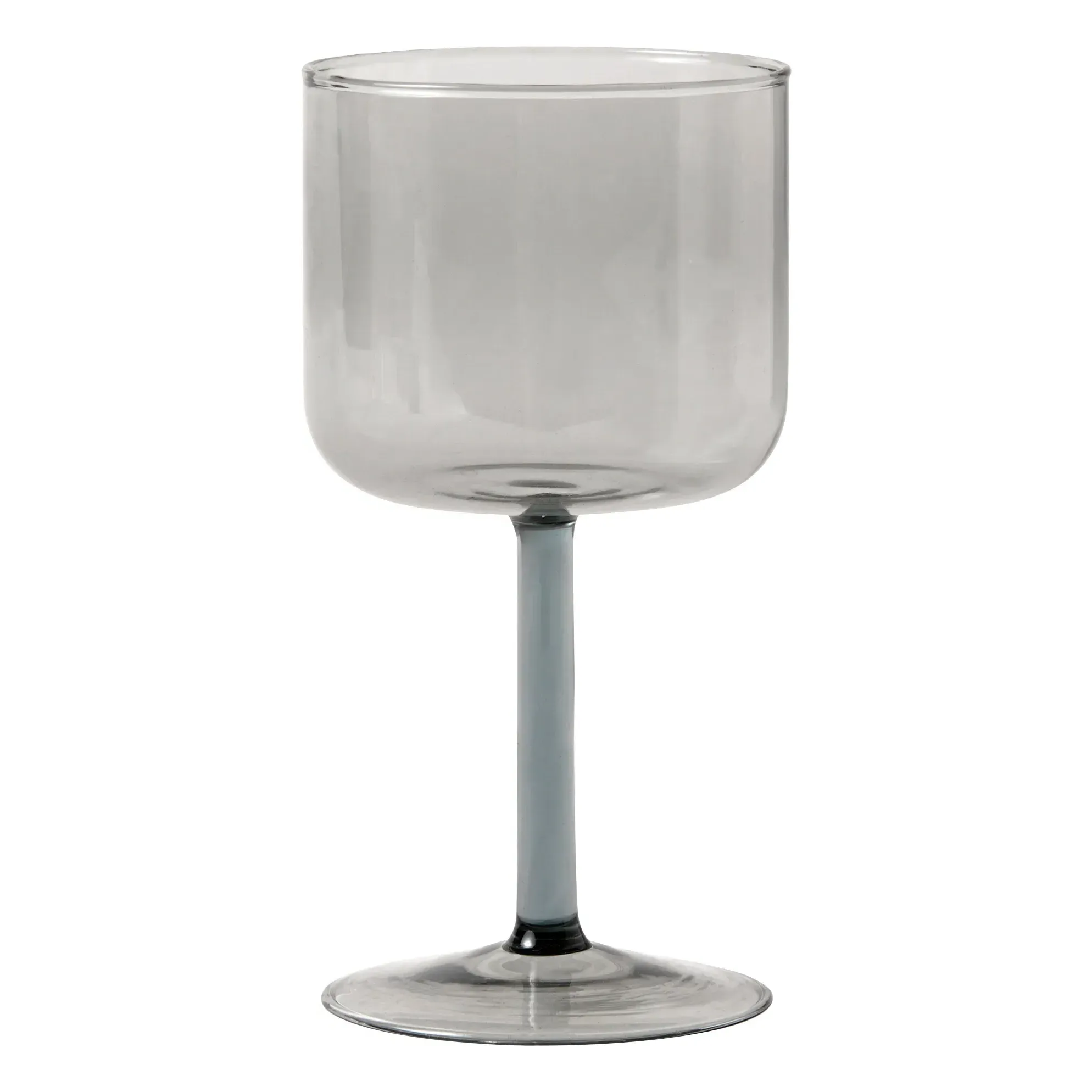 Tint Set of 2 Wine Glasses - Grey, Borosilicate Glass product