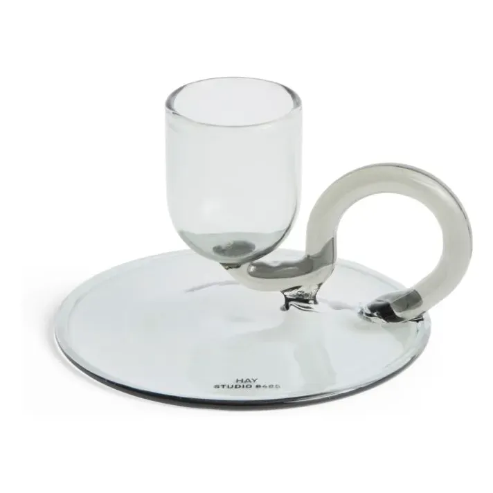 Tiny Candleholder - Grey, Borosilicate Glass product