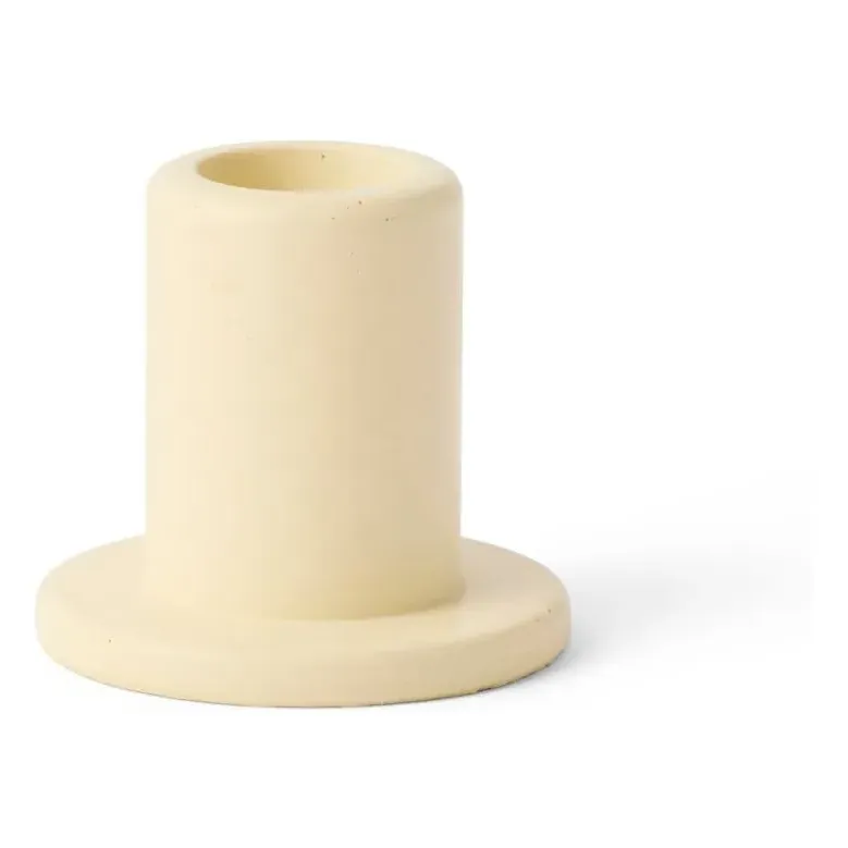 Tube Candleholder - Yellow, Earthenware product