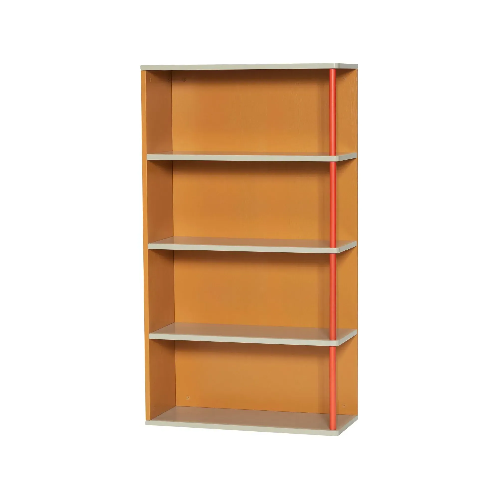 Apollo Wall Shelf - Orange, Ash Wood product