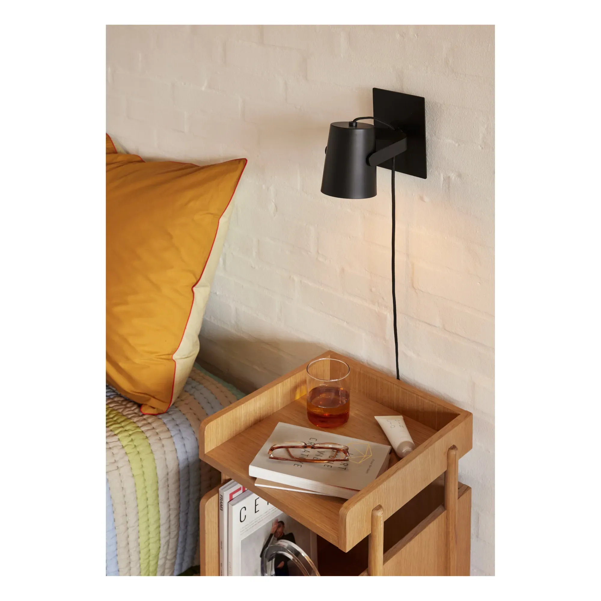 Ardent Wall Lamp - Black, Iron alternate view
