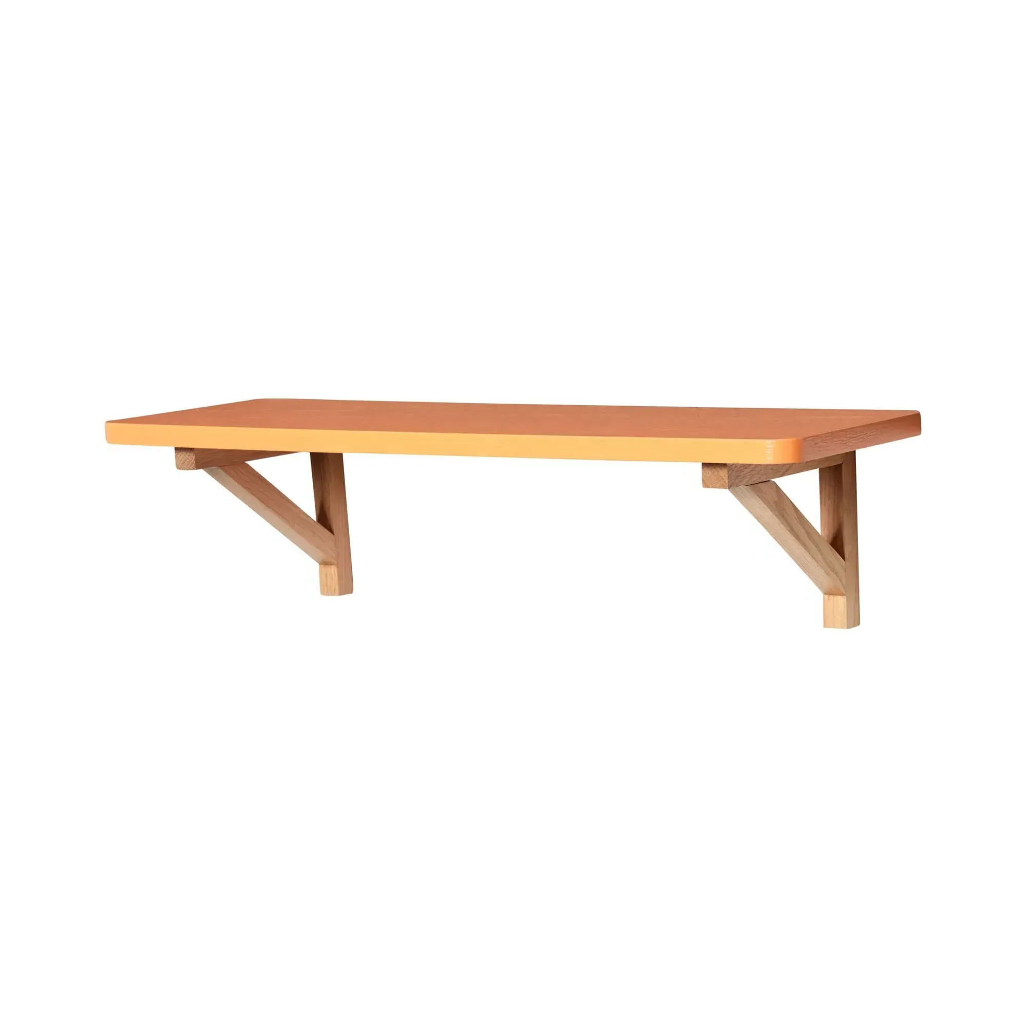 Arki Wall Shelf - Orange, Oak product
