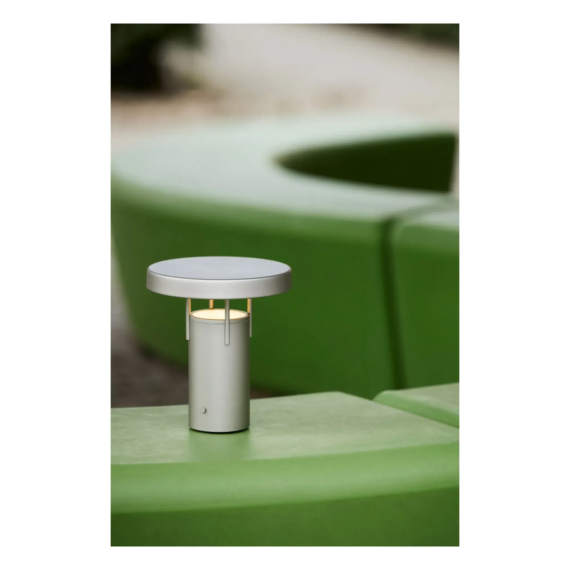 BringMe Portable Table Lamp Dimmable - Silver, Iron alternate view