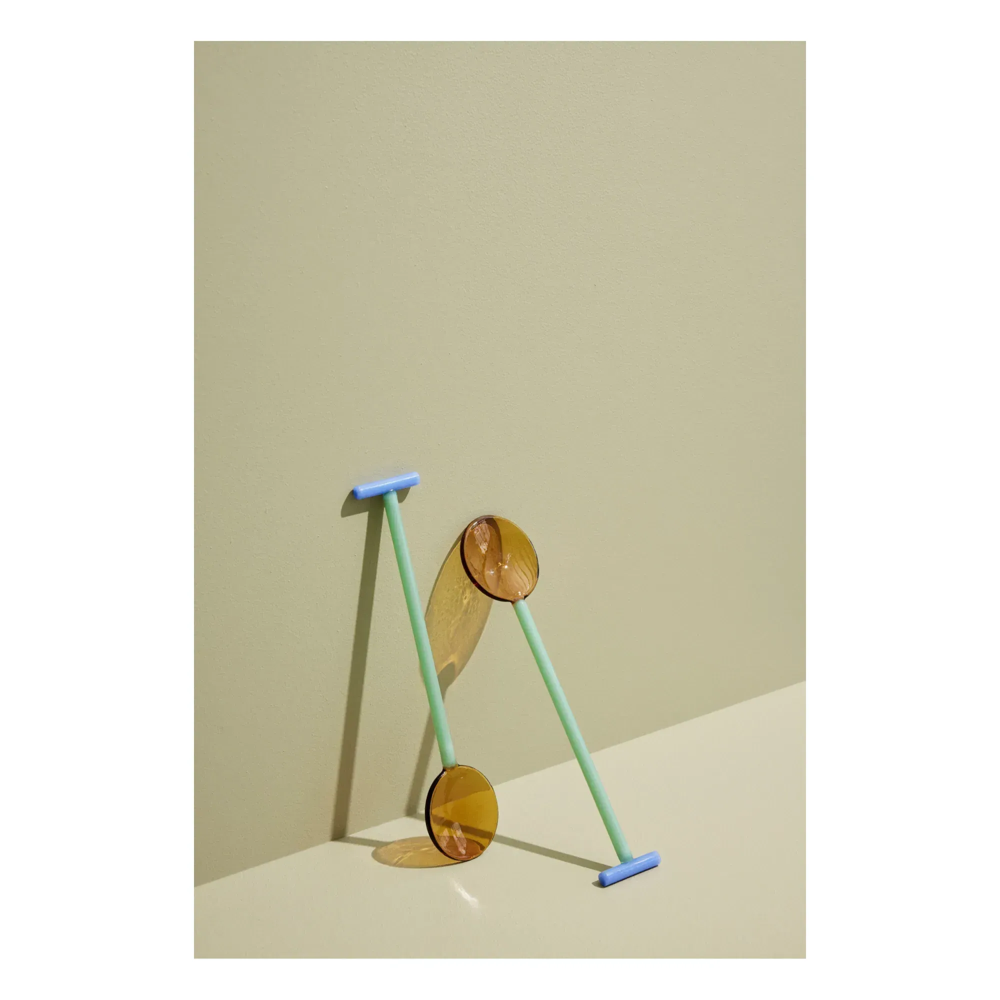 Crave Salad Serving Set of 2 - Multicoloured, Glass alternate view